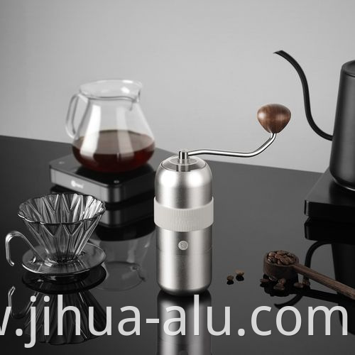 Household Aluminum Kitchen Accessory Aluminium Coffee Grinder